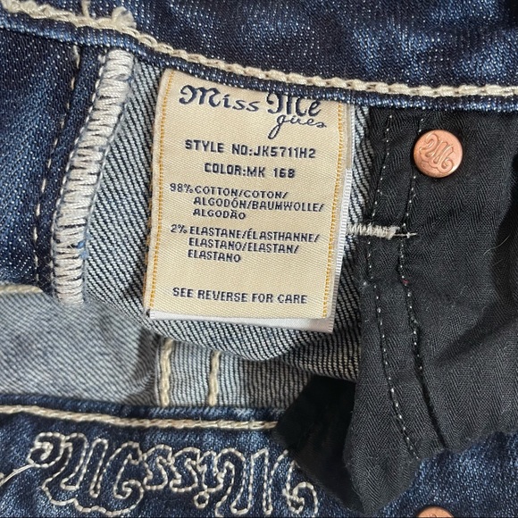 MISS ME Denim Shorts - Girls Sz. 12 - Picture 6 of 9